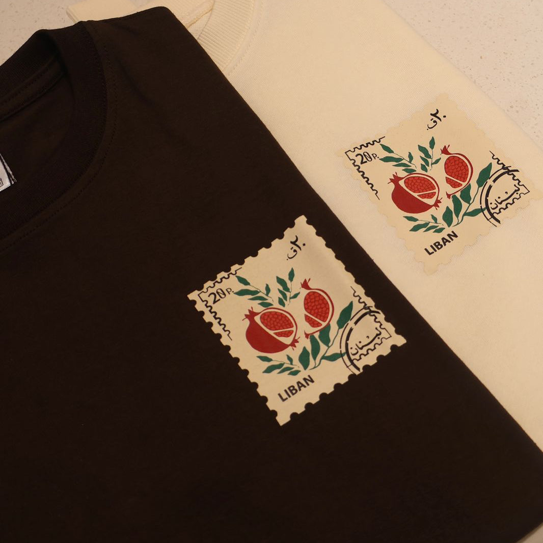 Pomegranate tshirt Stamp