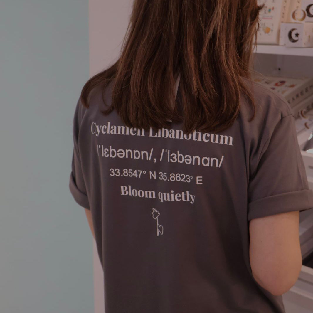 Cyclamen t-shirt Stamp