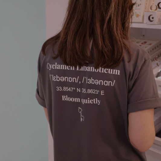 Cyclamen t-shirt Stamp